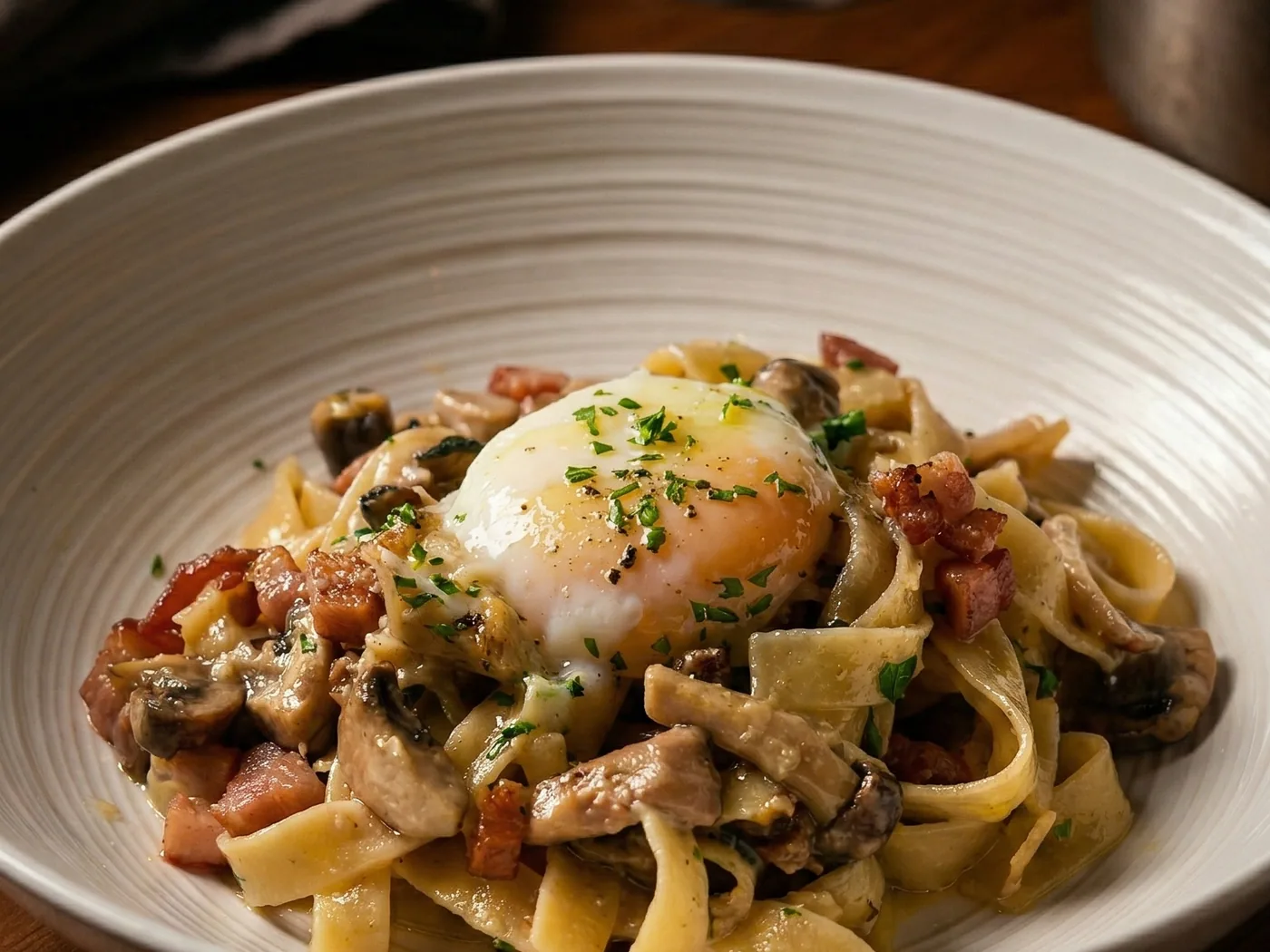 Carbonara – Classic Egg Yolk