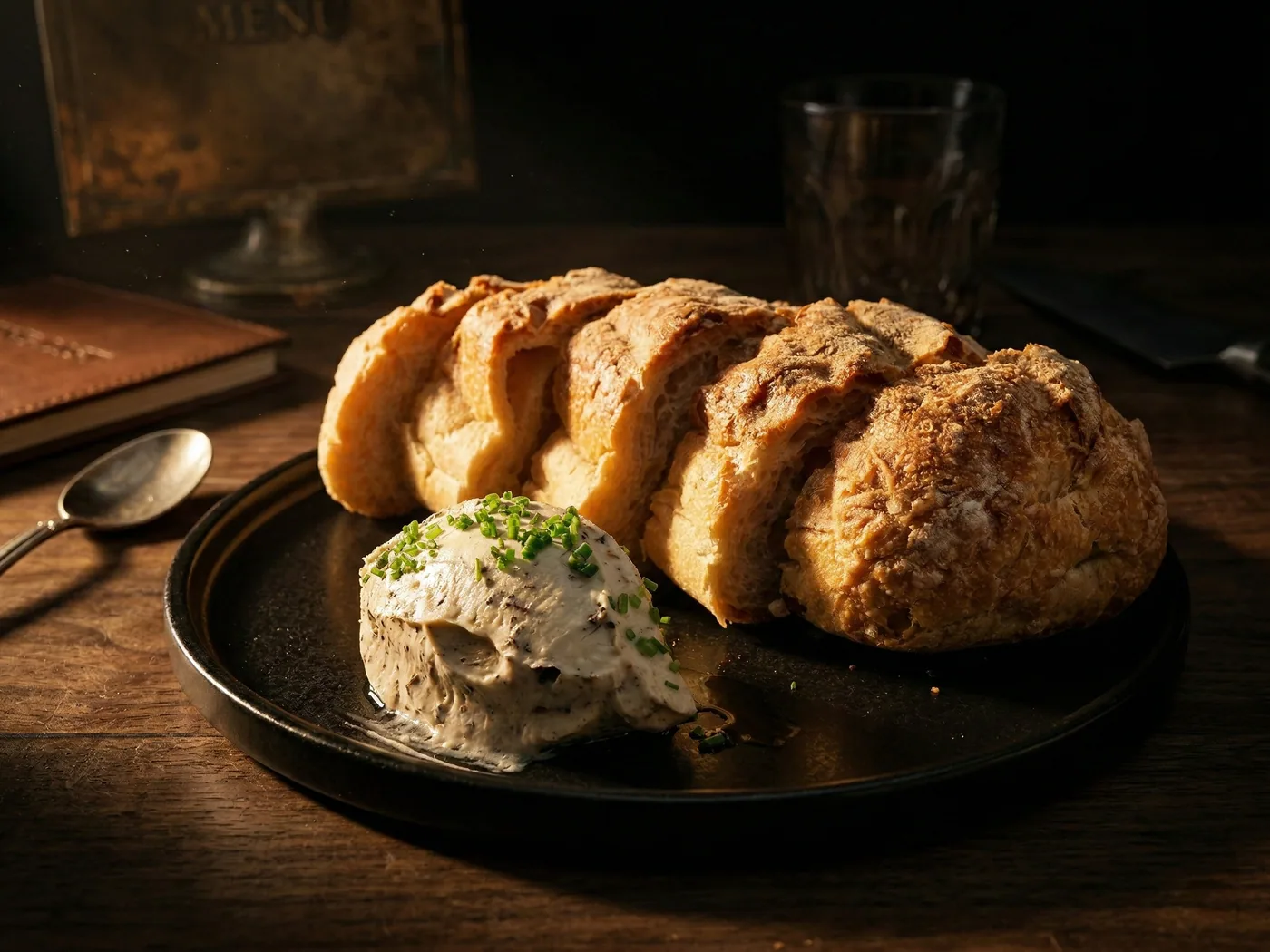Truffle Butter or Kombu Butter – Ciabatta Bread