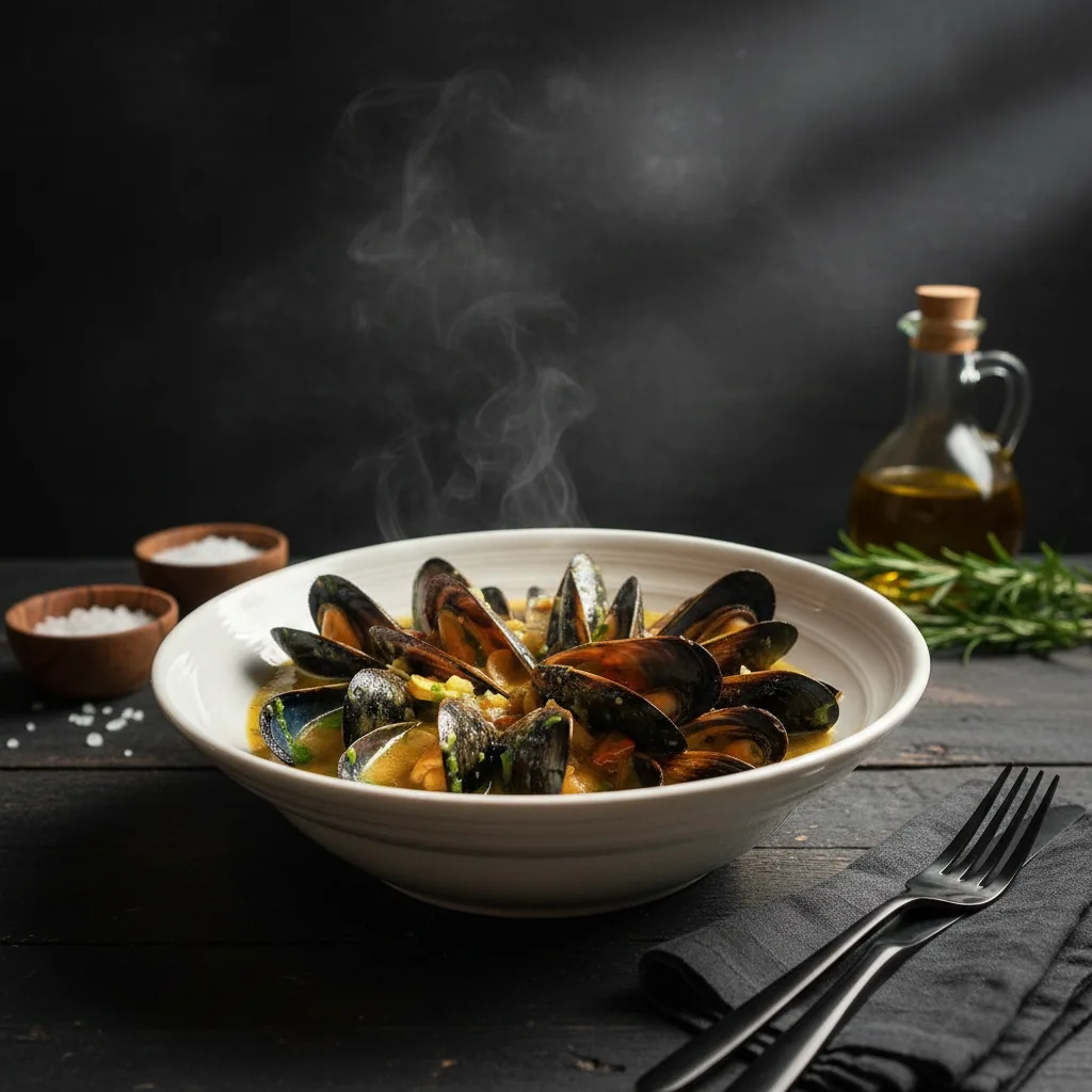 Black Mussels – Salsa Verde