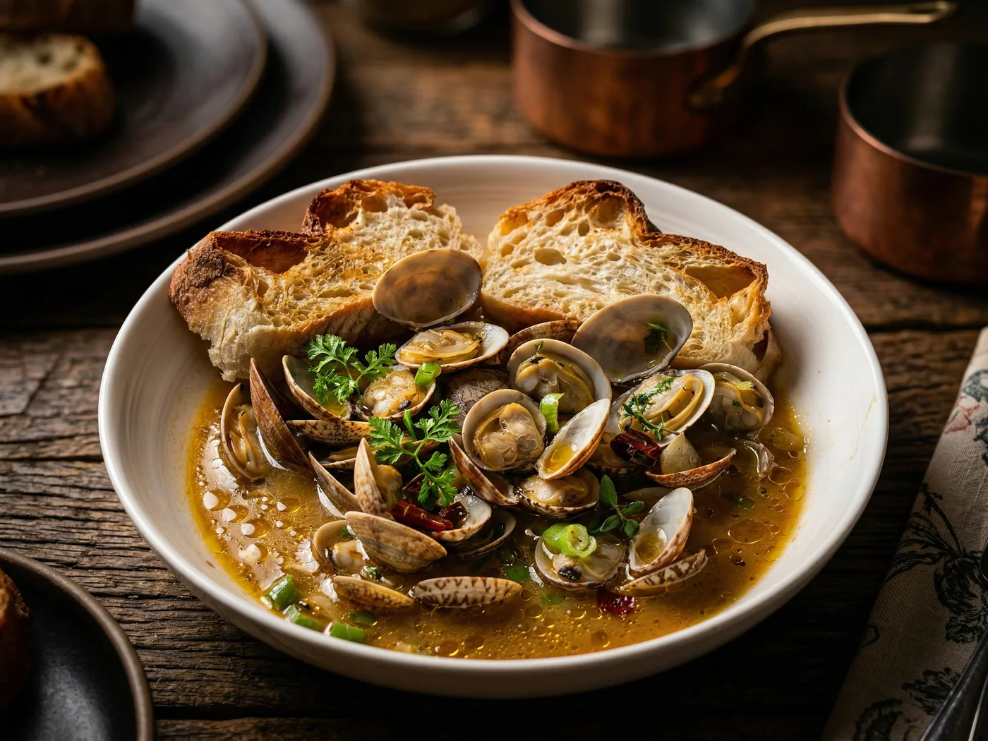 Asian Clams – Kombu Seaweed